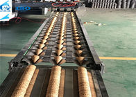 Konveyor Pendingin Kinerja Tinggi Stainless Steel Untuk Mesin Cone Manufacturing