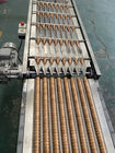 Mesin Pemanggang Kerucut Es Krim Panggang Otomatis Penuh 6000pcs / H Untuk Industri Makanan
