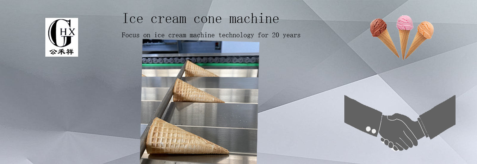 kualitas mesin membuat kerucut es krim pabrik