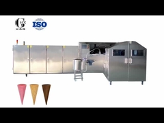 Mesin membuat es krim mini gula kerucut 6000 pcs / jam