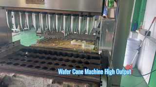 Mesin Wafer Cup Tingkatkan Produksi Ice Cream Cone
