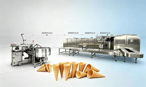blog perusahaan terbaru tentang Cara Memilih Mesin Ice Cream Cone yang Sesuai dengan Kapasitas Produksi Anda!