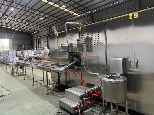 Harga yang bagus Mesin Pembuat Kerucut Wafel 115mm 10kg / jam Otomatis Penuh on line