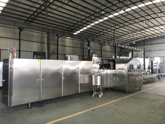 Harga yang bagus Komersial 3800pcs / H Jalur Produksi Es Krim Pemrosesan Termal on line