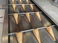 Schneider Electric Aksesoris 3800kg es krim Cone Produksi Line dengan 7x2.1x2m Dimensi