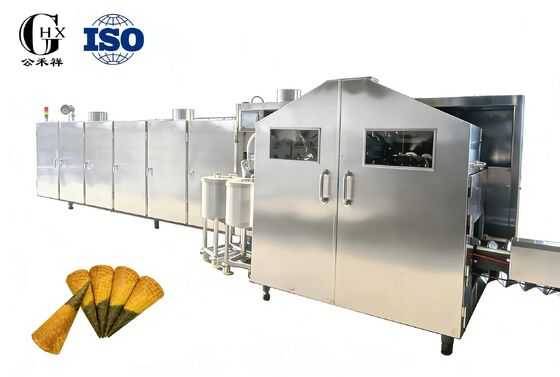 Harga yang bagus SD80-R53x2 Mesin pembuatan kerucut gula otomatis Dengan kapasitas 5000-6000 pcs / jam Dan kontrol SIEMENS / DELTA PLC online