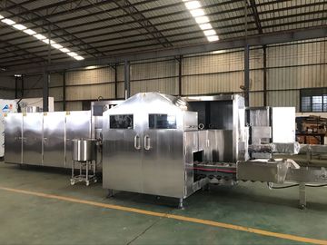 Harga yang bagus Mesin Pembuat Kerucut Softy Sepenuhnya Otomatis / Mesin Pembuat Biskuit Kerucut on line