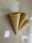 1800pcs / H 3,37 kw Rolled Sugar Cone Membuat Mesin Dengan Conveyor