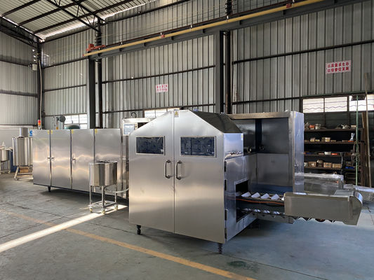 Harga yang bagus Mesin Pembuat Es Krim Kerucut Stainless Steel 380V 8kg / H on line