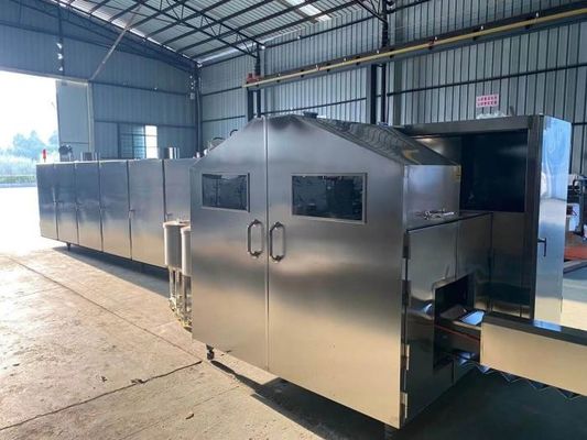 Harga yang bagus 4.07kw 3 Fase 6000pcs / H Mesin Pembuat Kerucut Gula on line