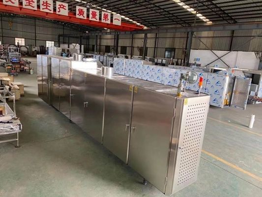 Harga yang bagus 7kg / H 380V Otomatis Mesin Es Krim Cone Konsumsi LPG on line