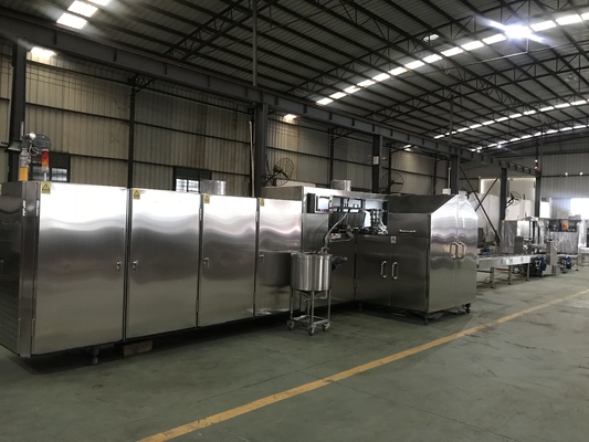 Mesin Kerucut Es Krim Otomatis 3.37kw Dengan Konsumsi LPG 7-8kg/H