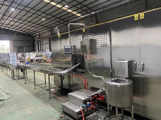 kualitas 115mm 10kg / h wafer Cone Membuat Mesin Full Automatic pabrik