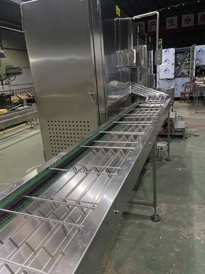 kualitas 4.5kw 3800pcs/H wafer Cone Membuat Mesin Operasi stabil pabrik