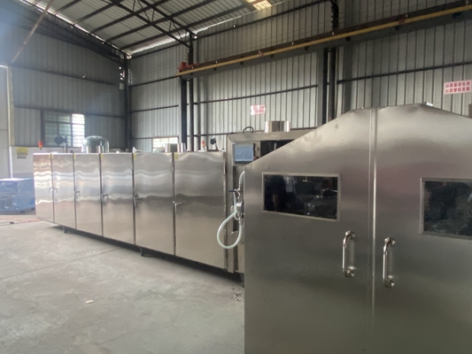 Harga yang bagus Mesin Kerucut Es Krim Otomatis Penuh Dengan Aksesori Listrik Schneider 2500pcs / jam on line