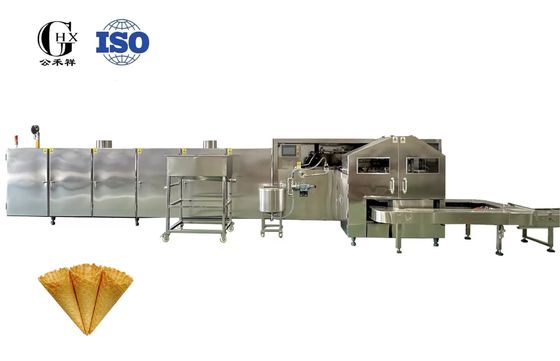 Sistem Kontrol PLC SIEMENS / DELTA Mesin Roti Kerucut Es Krim Tingkatkan Efisiensi Produksi Anda