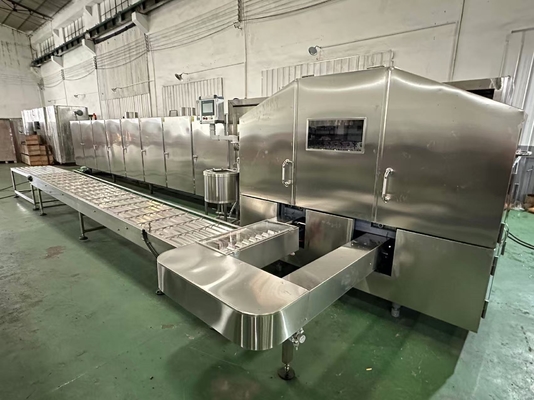 Harga yang bagus Solusi Komersial Ideal untuk Produksi Mini Sugar Cone Skala Besar, Kontrol PLC Timur, Output 11000pcs per Jam on line
