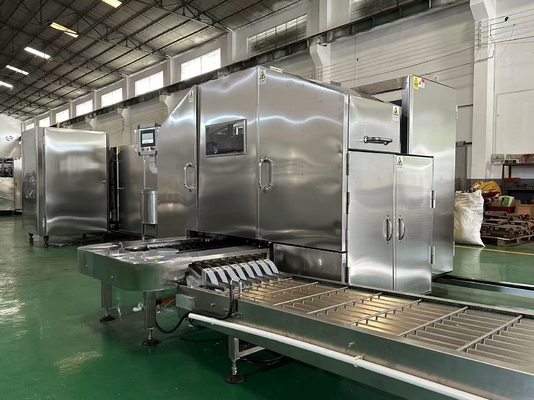 Harga yang bagus SIEMENS/DELTA PLC Control Full Automatic Sugar Cone Machine Line, 304 Konstruksi Baja Rostless on line