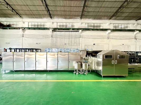 Harga yang bagus Smart Automation jalur produksi untuk konsisten, sempurna gula kerucut, 53pcs Oven Baking Plates dengan 6000pcs per jam output on line