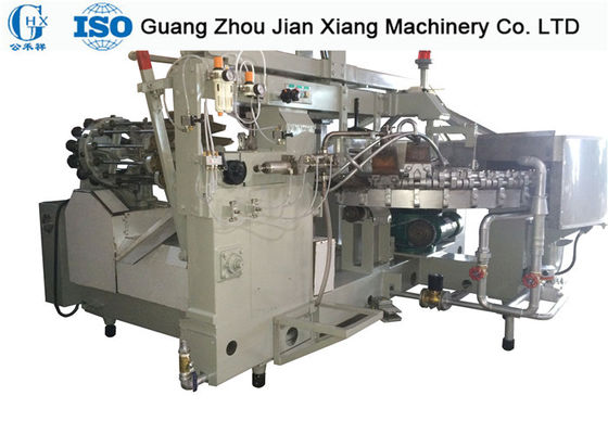 kualitas TT25 Wafer Cone Making Machine L3.2xW2.7xH2.1M Dengan Tekanan Udara Dikompresi 0,6MPa pabrik