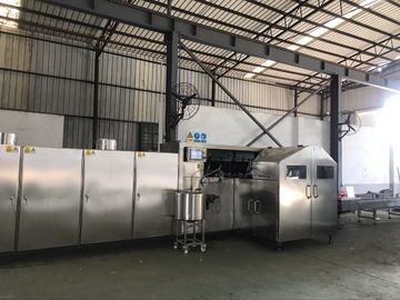 Harga yang bagus Peralatan Pembuat Kerucut Es Krim 5000kg, Lini Produksi Kerucut Wafer 3,37 Kw 380V on line