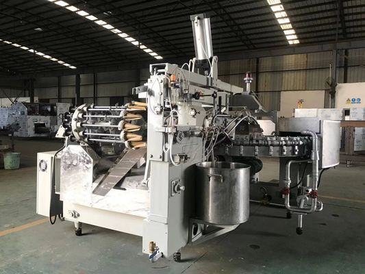 kualitas Mesin pembuatan wafer es krim kerucut industri pabrik