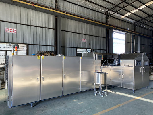 kualitas 3.37kw 8kg/H Gas Alam Wafer Cone Membuat Mesin pabrik