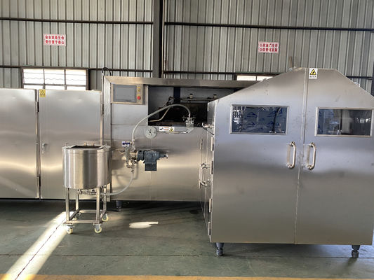 Lini Produksi Kerucut Es Krim Multifungsi 3200pcs / H