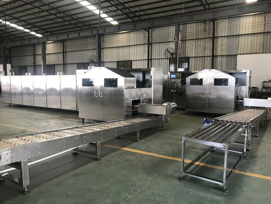 Lini Produksi Kerucut Es Krim Komersial 3800pcs / H